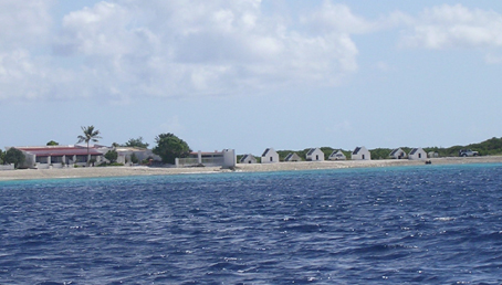 Slave huts